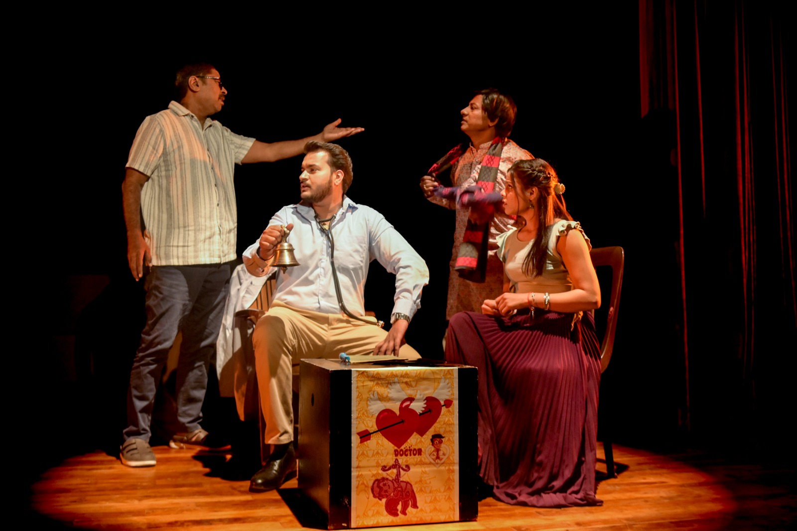 हरिशंकर परसाई की रचनाओं पर आधारित नाटक ‘प्रेमियों की वापसी’ का मंचन|The Connect 24 Allahabad's No.1 News Portal